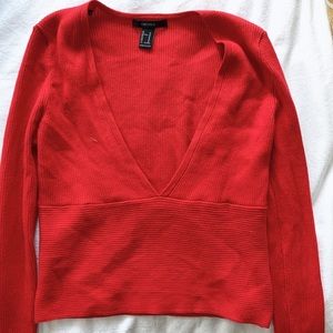 Red long sleeve